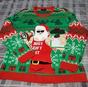 Blizzard Bay Just Gift It Sweater Sz M